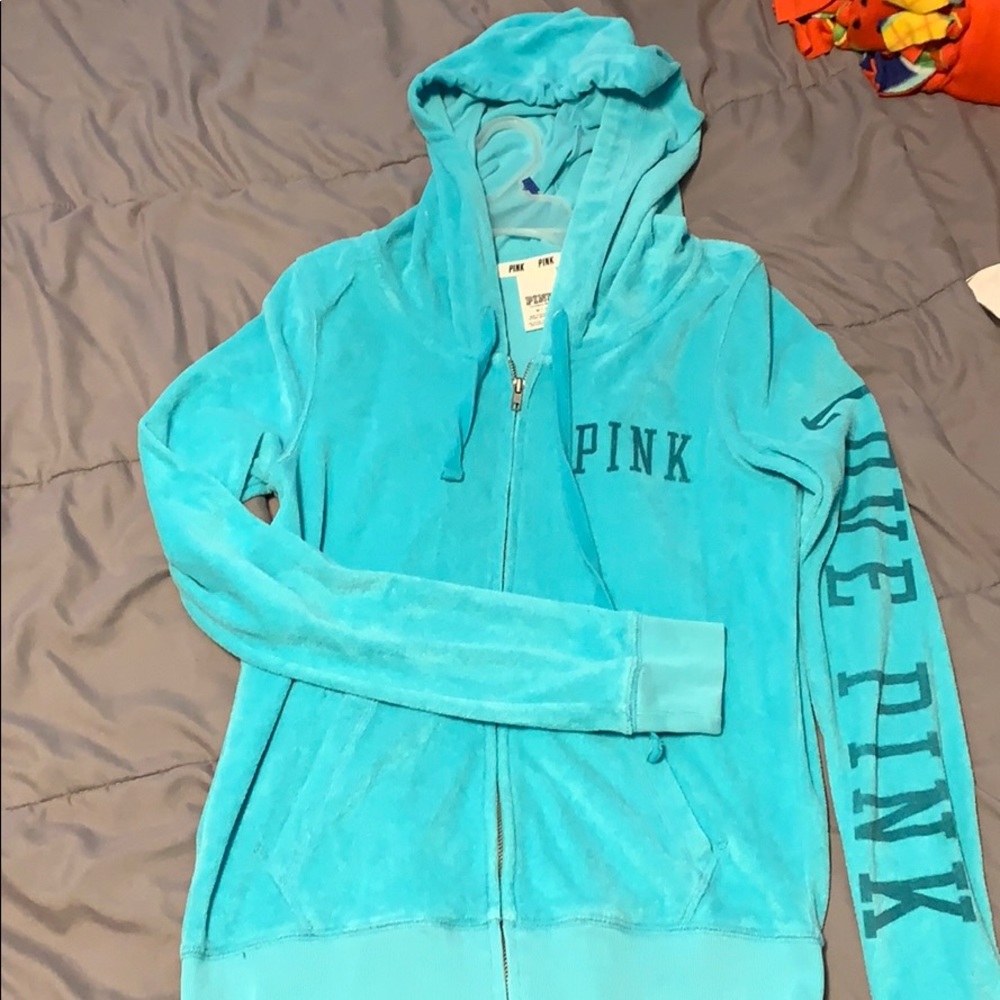 PINK NWOT zip sweatshirt
